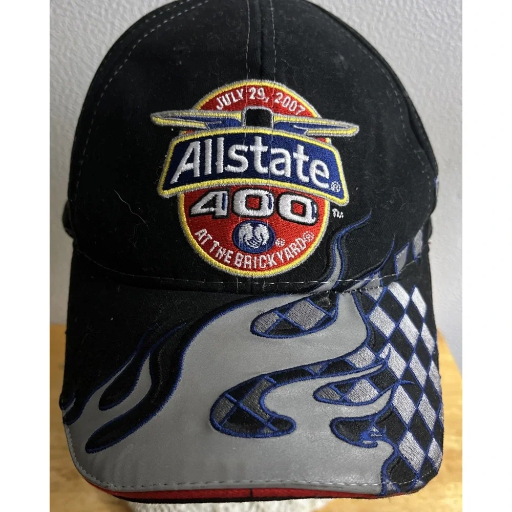Original 2007 Allstate Brickyard 400 Cap Hat Indianapolis Motor‎ Speedway NASCAR